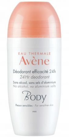 Avene Body Dezodorant w kulce 24h, 50 ml