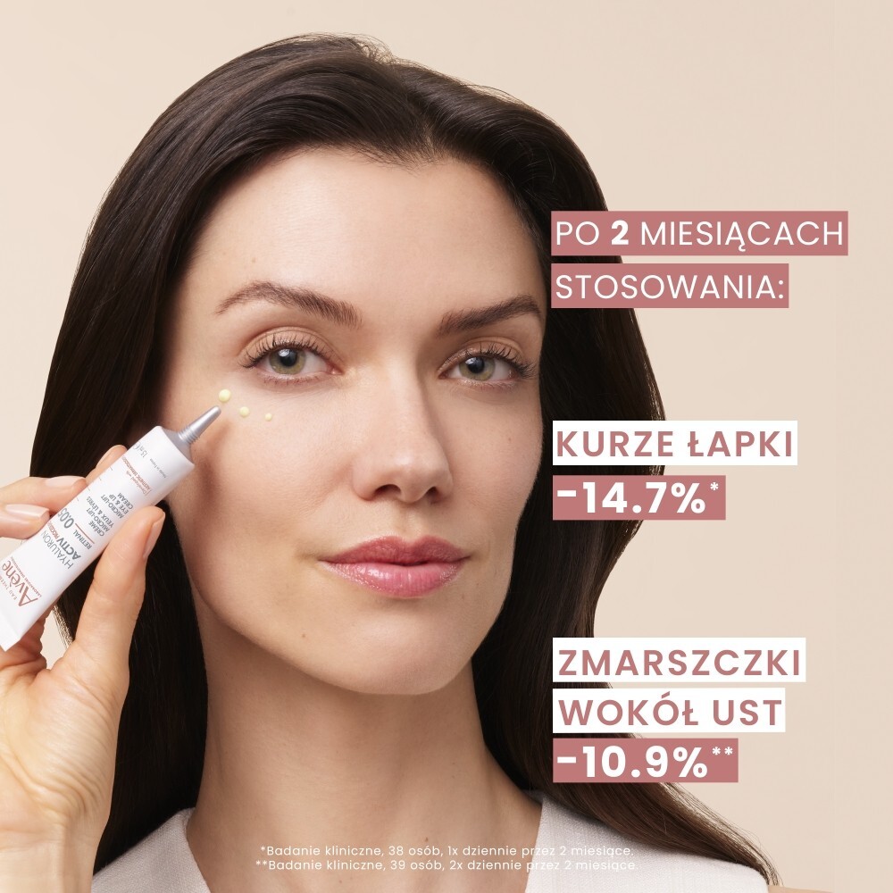 Avene Hyaluron Activ Procedure Krem liftingujący pod oczy i na zmarszczki wokół ust, 15 ml