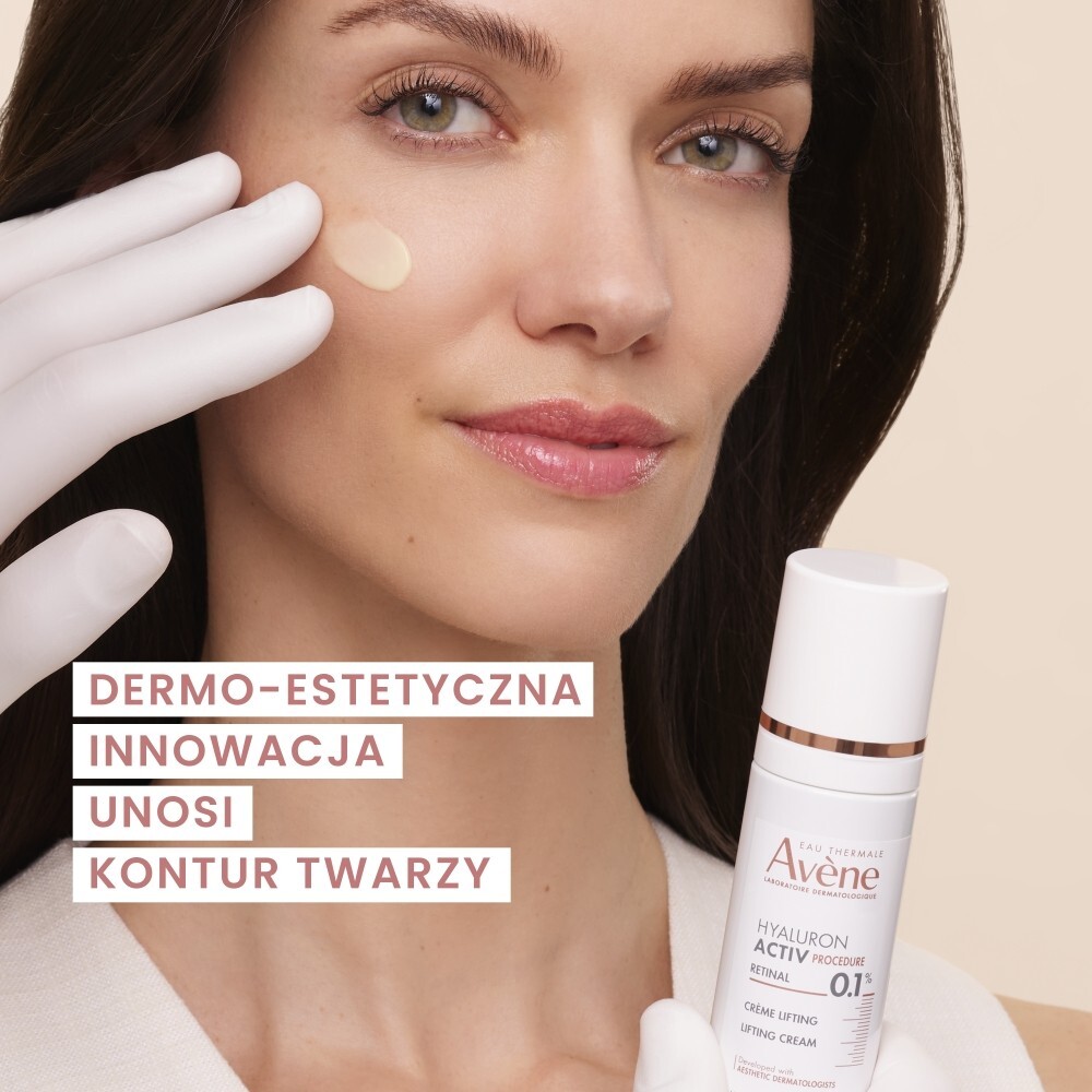 Avene Hyaluron Activ Procedure Krem liftingujący z retinalem i kwasem hialuronowym, 30 ml