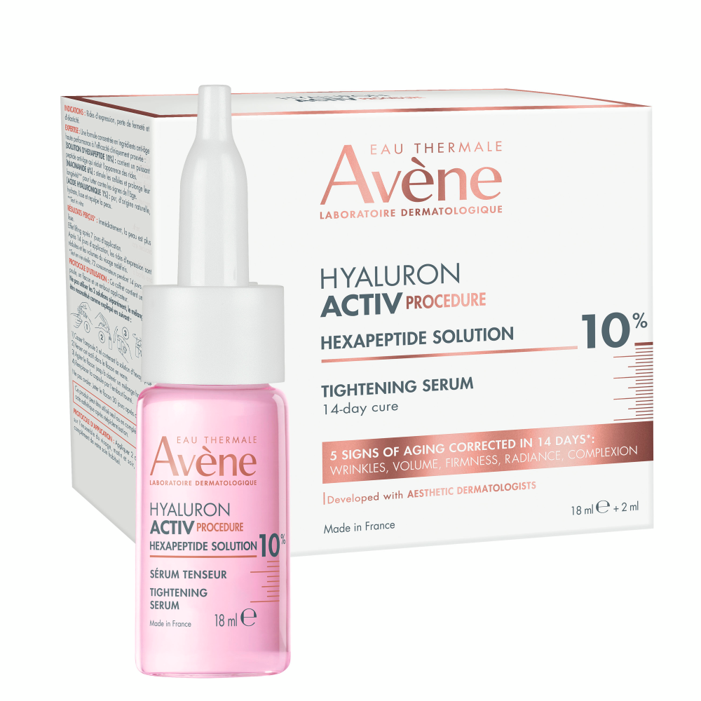 Avene Hyaluron Activ Procedure Serum ujędrniające z peptydami, 18 ml + 2 ml