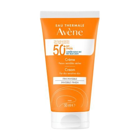 Avene Sun SPF 50+ Krem ochronny do twarzy, 50 ml