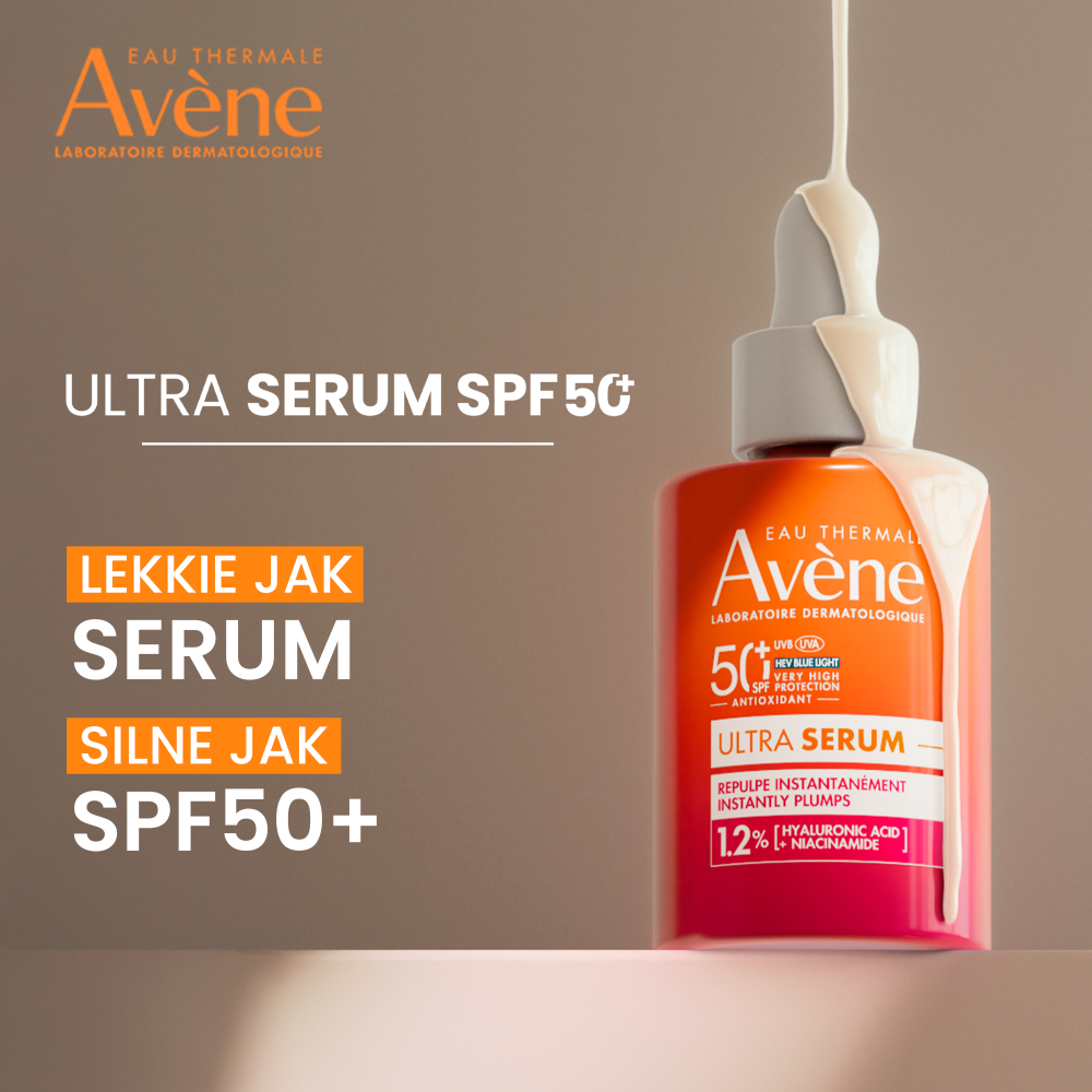 Avene Sun Ultra serum natychmiastowo wypełniające SPF 50+, 30 ml