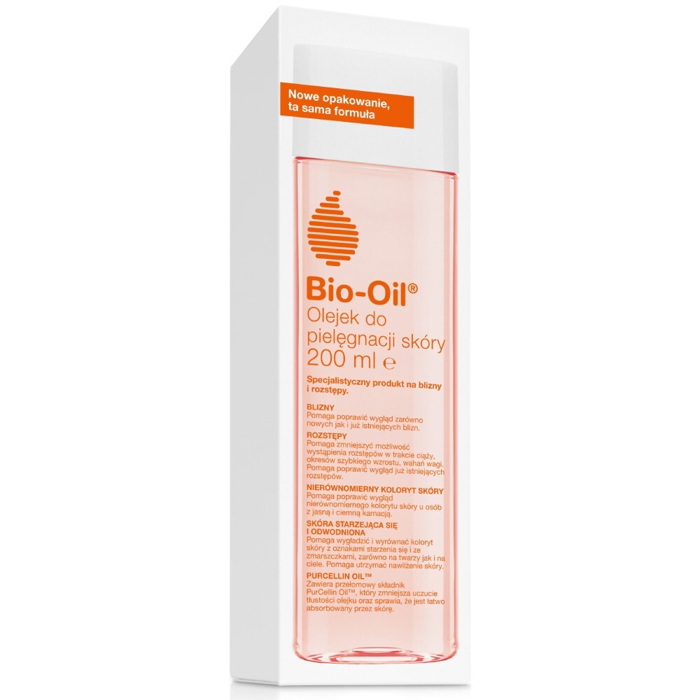 Bio-Oil Specjalistyczny olejek na blizny, rozstępy i nierównomierny koloryt, 200 ml