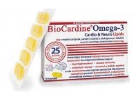BioCardine Omega-3 Cardio & Neuro Lipids, 60 kapsułek