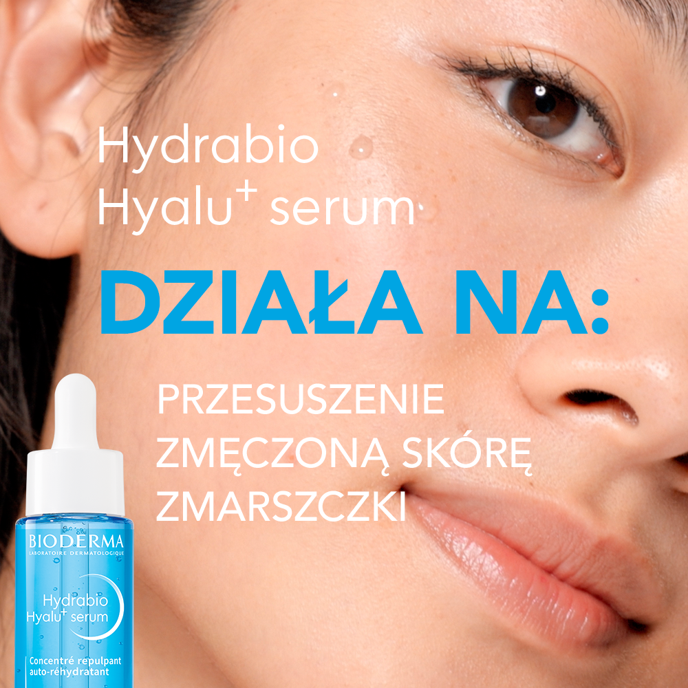 Bioderma Hydrabio Hyalu+ Nawilżające Serum przeciwzmarszczkowe, 30 ml