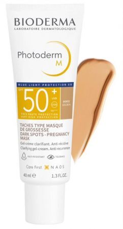 Bioderma Photoderm M SPF 50+ Krem do skóry z tendencją do przebarwień, odcień ciemny, 40 ml
