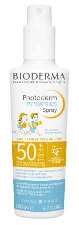 Bioderma Photoderm Pediatrics Spray ochronny dla dzieci SPF 50+, 200 ml