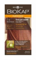 Biokap Nutricolor Farba do włosów 7.4 Kasztanowy Blond, 140 ml