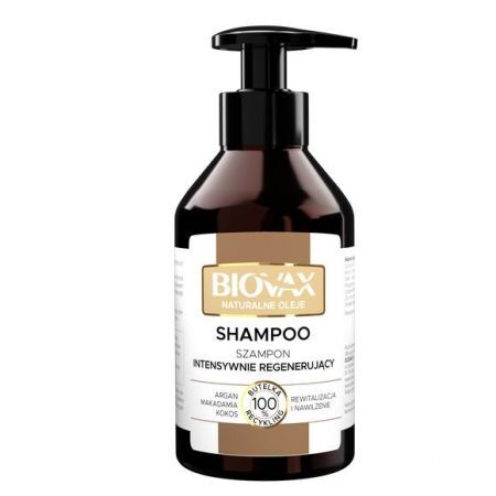 BIOVAX Intensywnie regenerujący szampon Argan+Kokos+Makadamia, 200 ml