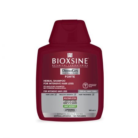 Bioxsine DermaGen Forte Szampon przeciw wypadaniu włosów, 300 ml
