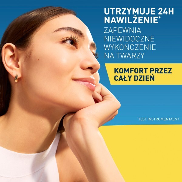 CeraVe Nawilżający fluid przeciwsłoneczny do skóry normalnej i suchej SPF 50+, 50 ml