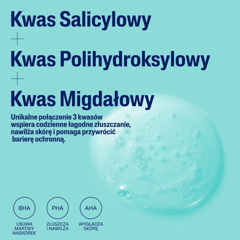Cetaphil Łagodny żel złuszczający do mycia z kwasem salicylowym, 236 ml