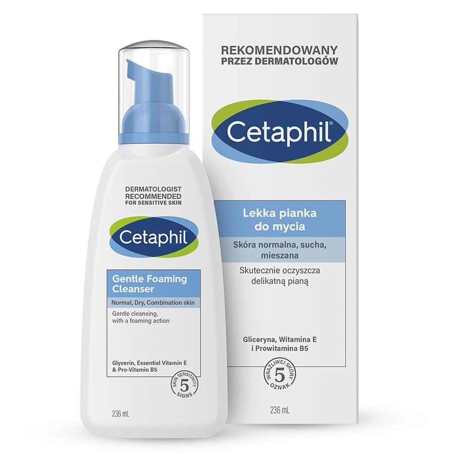 Cetaphil Lekka pianka do mycia, 236 ml