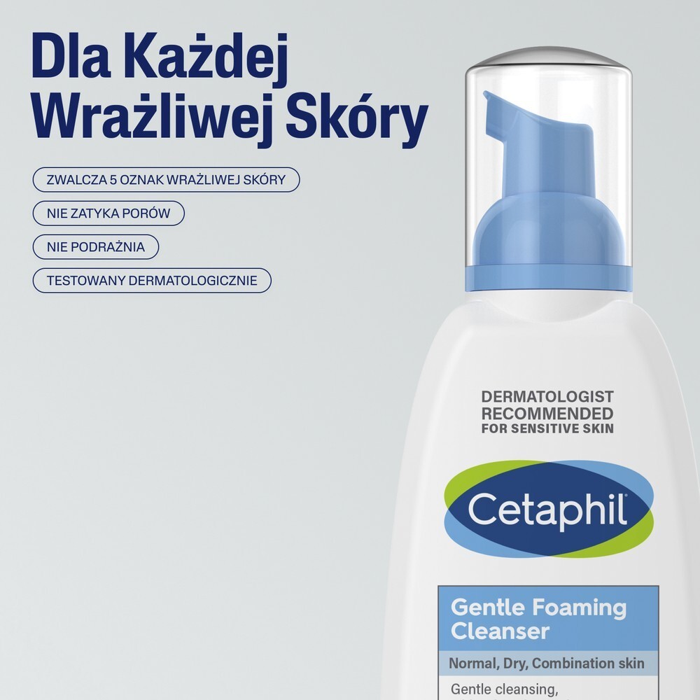 Cetaphil Lekka pianka do mycia, 236 ml