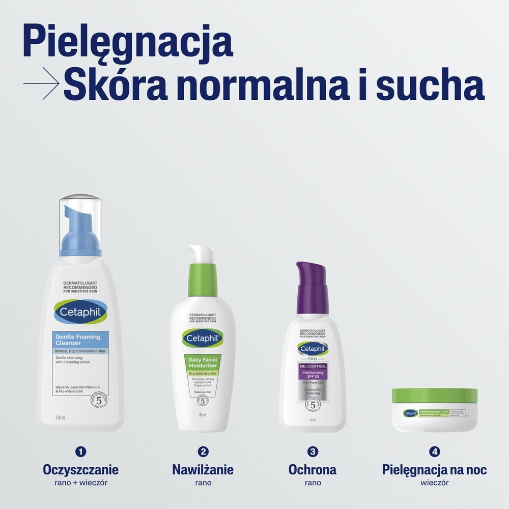 Cetaphil Lekka pianka do mycia, 236 ml