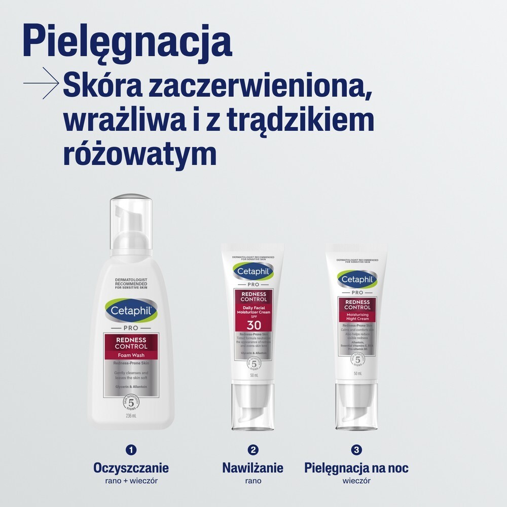 Cetaphil PRO Redness Control Krem na noc, 50 ml
