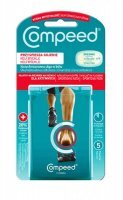 Compeed Plastry dla aktywnych na pęcherze na piętach, 5 sztuk