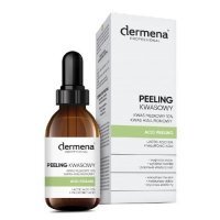 Dermena Professional peeling z kwasem mlekowym 10% i kwasem hialuronowym, 20 ml