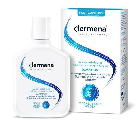 Dermena szampon hamujący wypadanie włosów, 200 ml