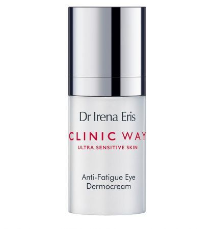 Dr Irena Eris Clinic Way 1°+ 2° Dermokrem pod oczy redukujący objawy zmęczenia, 15 ml