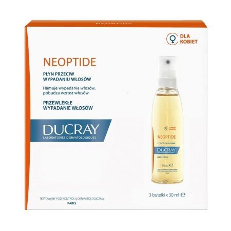DUCRAY Neoptide płyn przeciw wypadaniu włosów, 3 x 30 ml