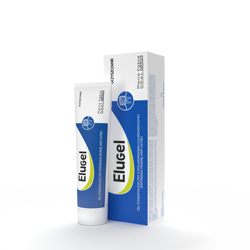 Elugel Żel stomatologiczny z diglukonianem chloroheksydyny, 40 ml