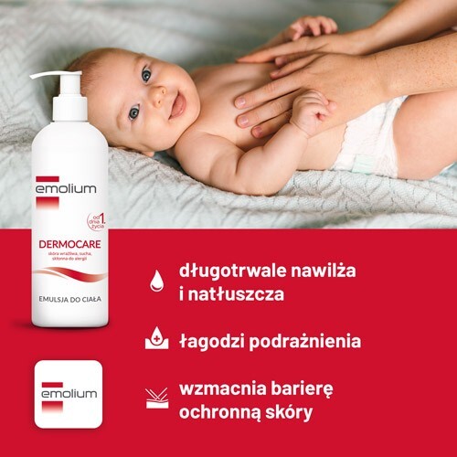 Emolium Dermocare Emulsja do ciała, 400 ml