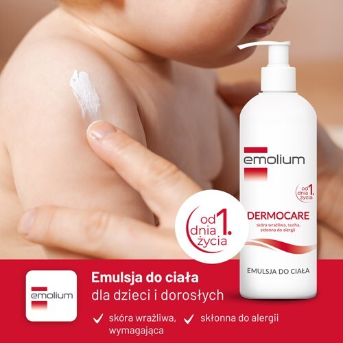 Emolium Dermocare Emulsja do ciała, 400 ml