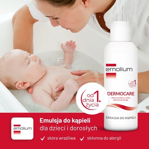 Emolium Dermocare Emulsja do kąpieli, 400 ml
