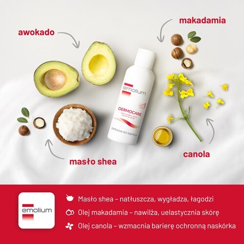 Emolium Dermocare Emulsja do kąpieli, 400 ml