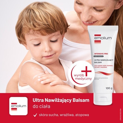 Emolium Intensive Pro ultranawilżający balsam do skóry atopowej, 100 g