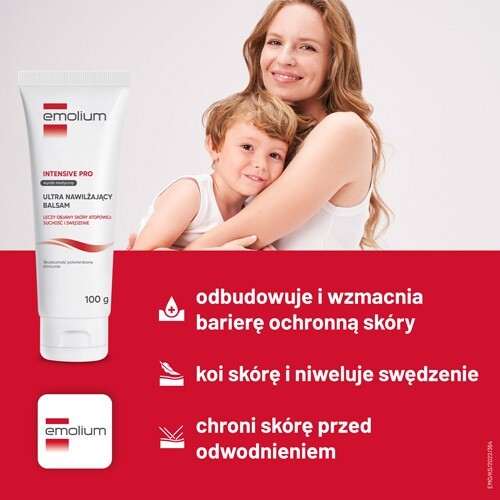 Emolium Intensive Pro ultranawilżający balsam do skóry atopowej, 100 g