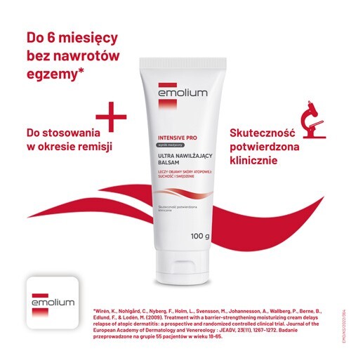 Emolium Intensive Pro ultranawilżający balsam do skóry atopowej, 100 g