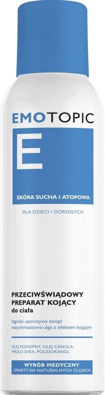 Emotopic Przeciwświądowy preparat kojący, 150 ml