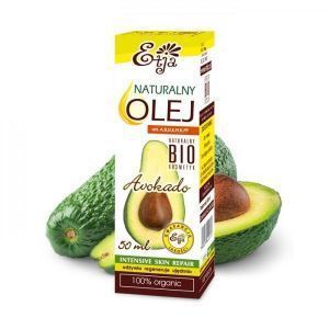 ETJA Olej z Avocado Bio, intensywne nawilżenie i regeneracja skóry, 50 ml