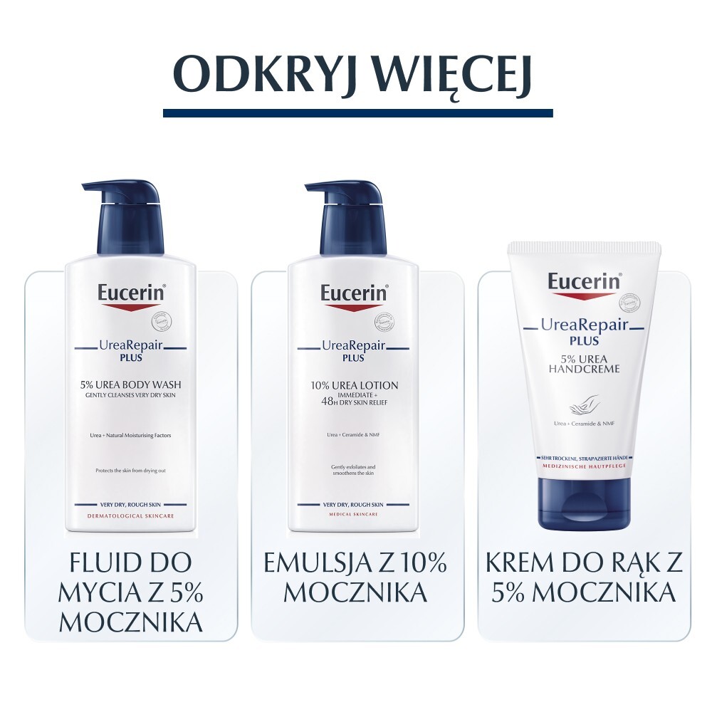Eucerin UreaRepair regenerujący krem do stóp z 10% mocznika, 100 ml