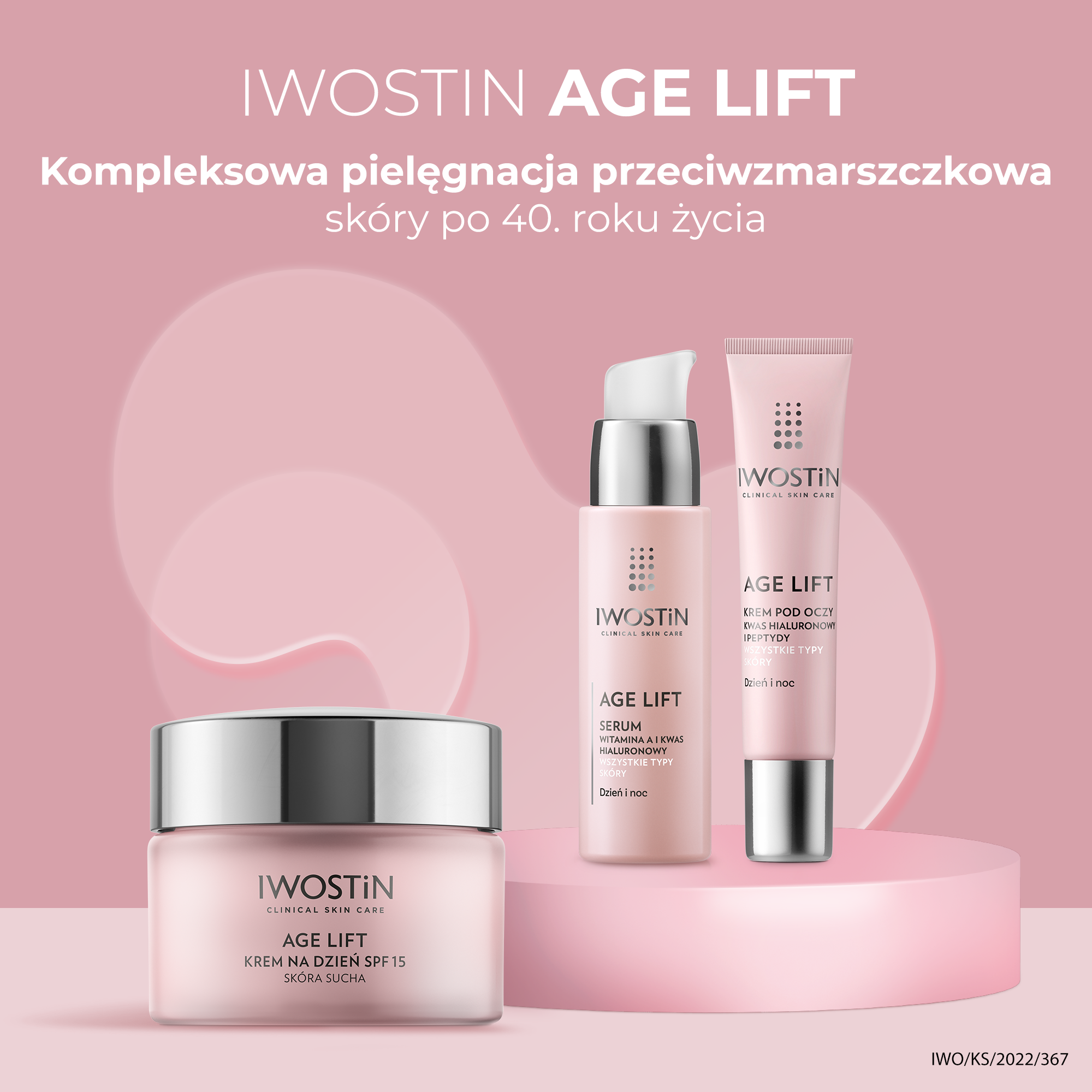 Iwostin Age Lift Krem na dzień do skóry suchej, 50 ml