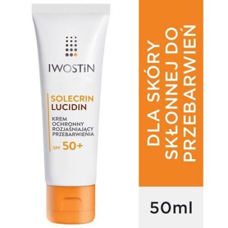 Iwostin Solecrin Lucidin SPF 50+ Krem na przebarwienia, 50 ml