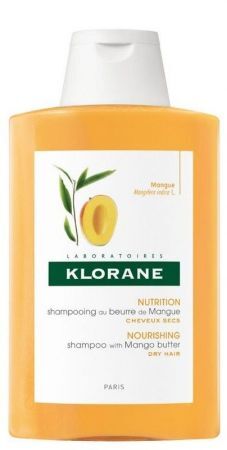 Klorane Szampon na bazie mango do włosów suchych, 200 ml