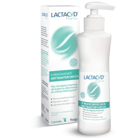 Lactacyd Pharma Antybakteryjny płyn ginekologiczny, 250 ml