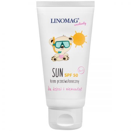 Linomag Sun krem przeciwsłoneczny dla dzieci i niemowląt SPF 50, 50 ml