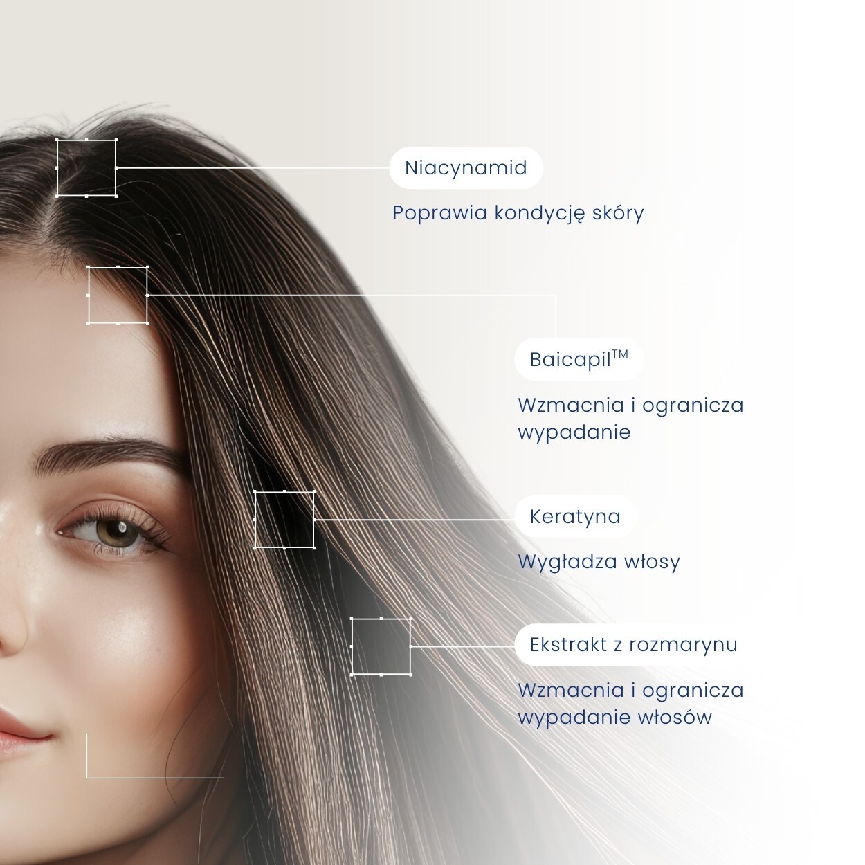 Novaclear Hair Szampon przeciw wypadaniu włosów, 250 ml