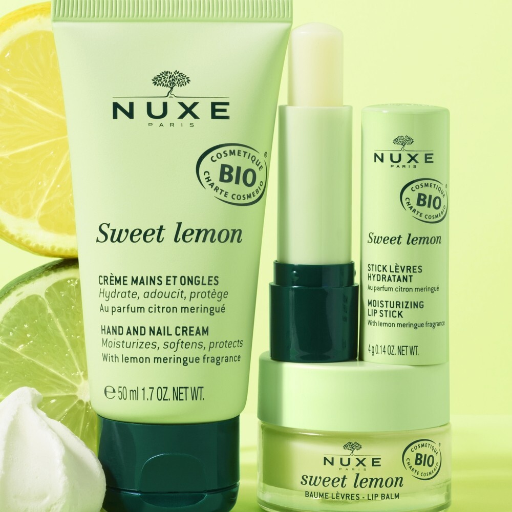 Nuxe Sweet Lemon Krem do rąk i paznokci, 50 ml