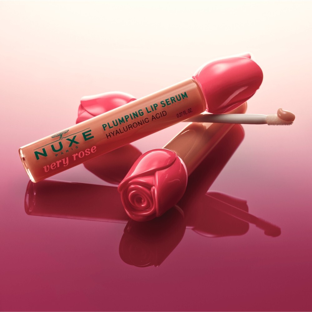 Nuxe Very Rose Nawilżające serum powiększające usta, 8 ml
