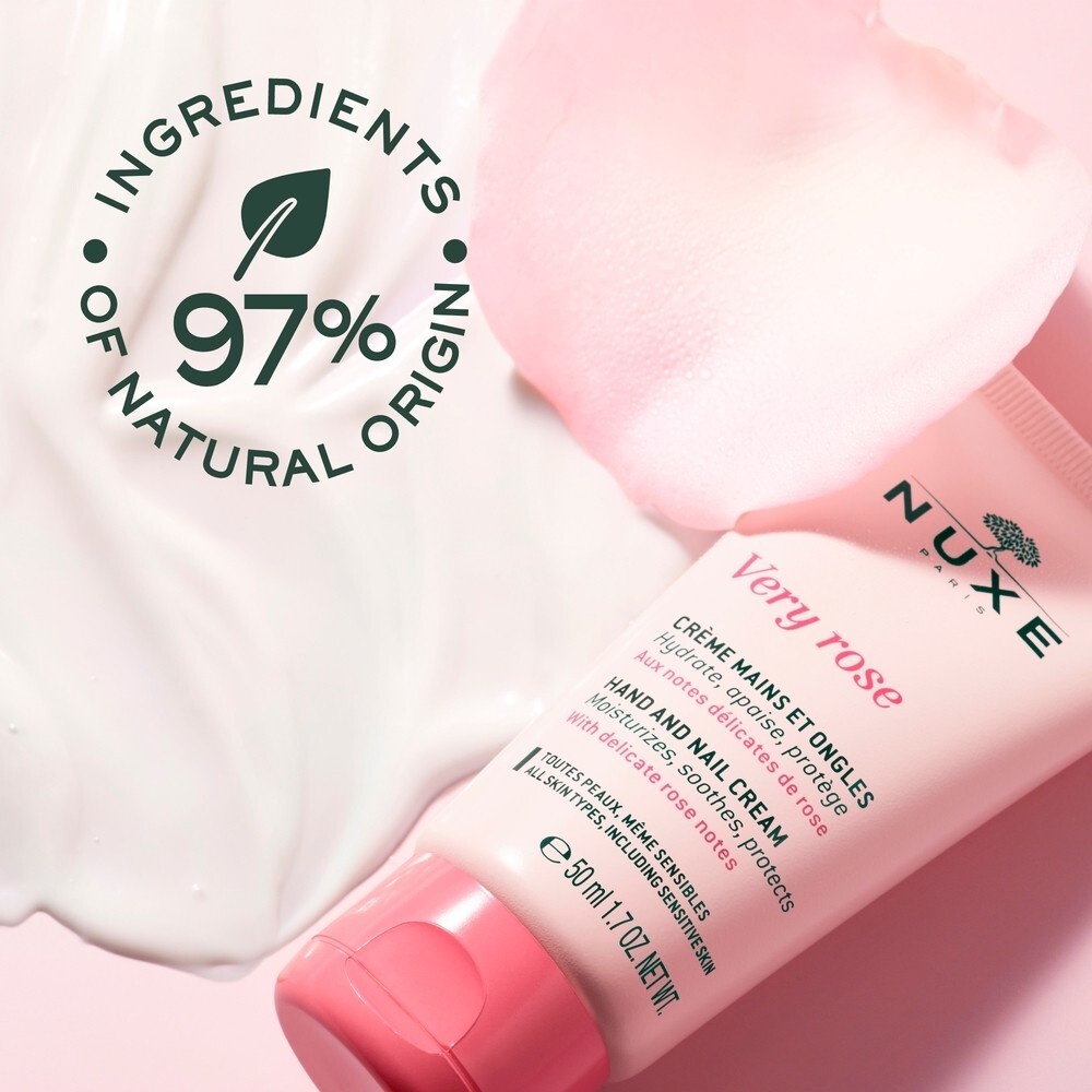 Nuxe Very Rose Różany krem do rąk i paznokci, 50 ml