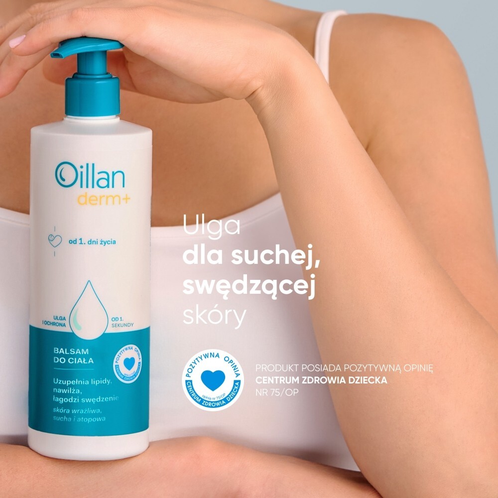 Oillan Derm+ Balsam do ciała, 400 ml