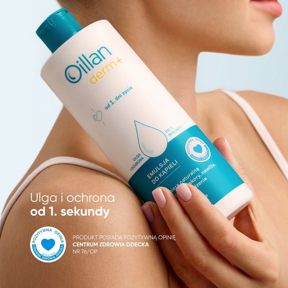 Oillan Derm+ Emulsja do kąpieli, 400 ml