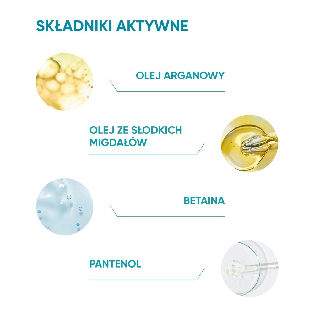 Oillan Derm+ Szampon nawilżający, 180 ml