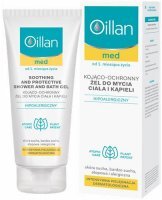Oillan Med kojąco-ochronny Żel do mycia ciała i kąpieli, 200 ml