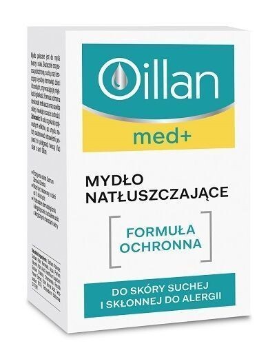 Oillan Med+ Mydło natłuszczające, 100 g